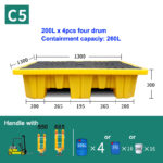 spill containment pallet